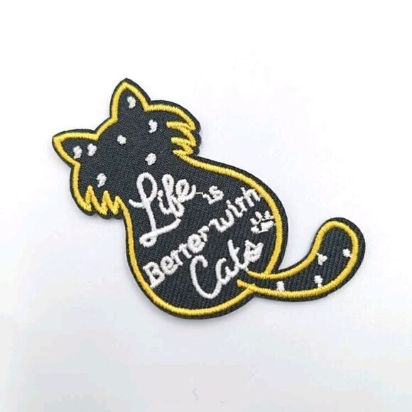 Cat Iron On Patch   - Picture 6 of 6